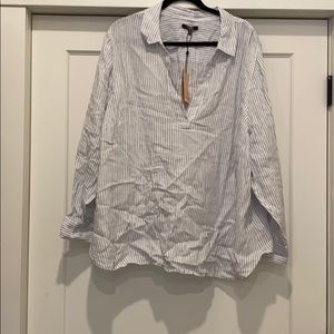 White and Blue Tunic